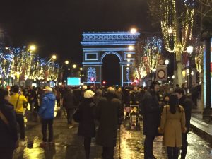 Champs-Elysées, Paris 31.12.2017