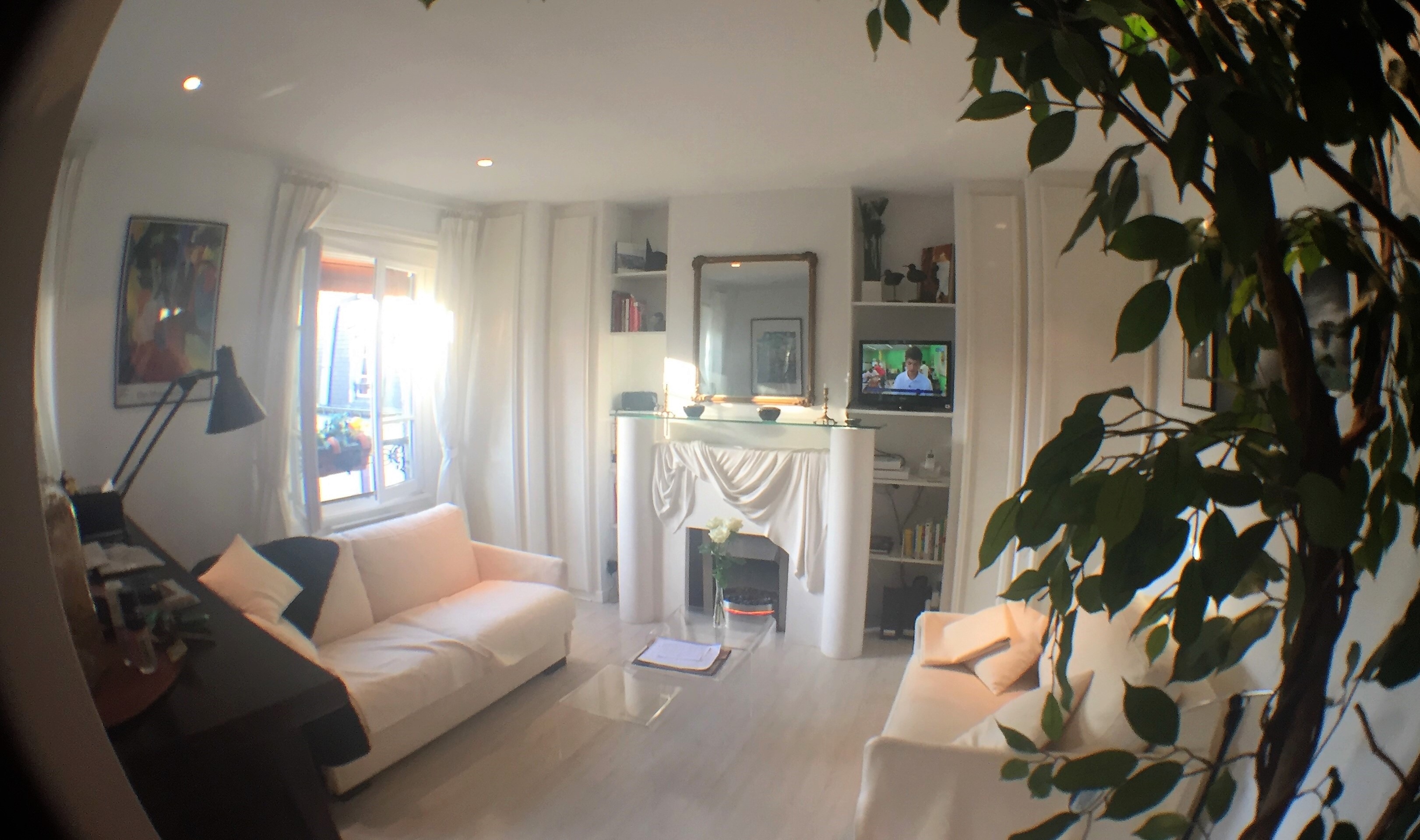 Paris-Poncelet - Ferienwohnung - Wohnzimmer