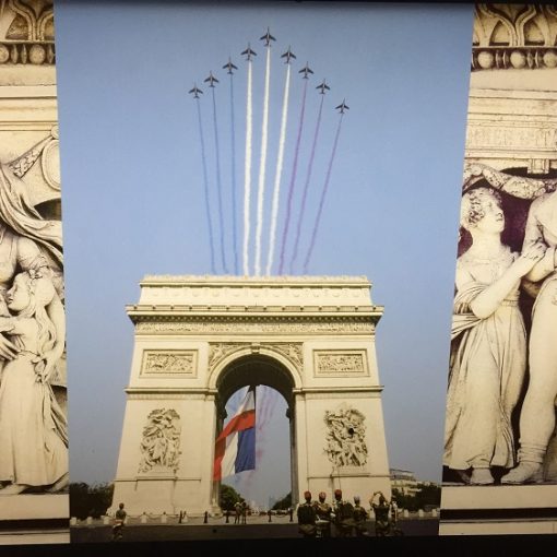 Arc de Triomphe - Wahrzeichen von Paris