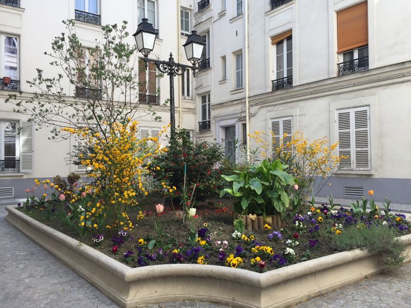 Frühling rue Poncelet Paris